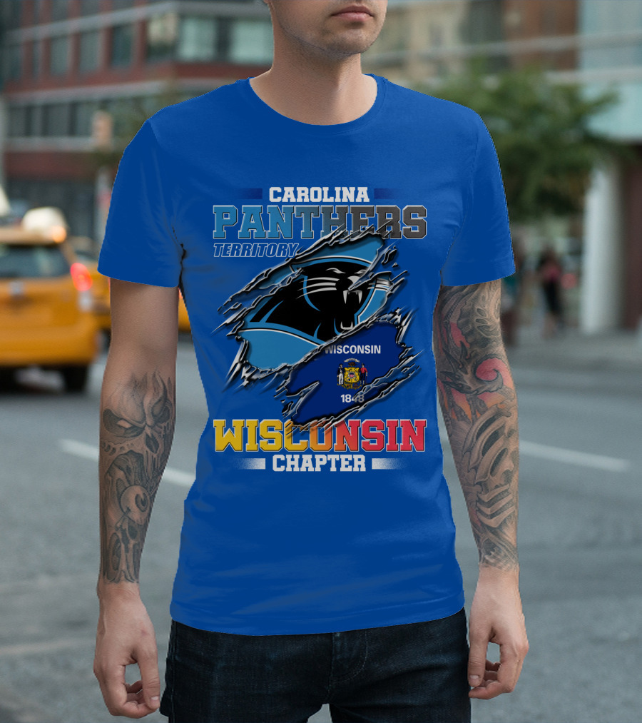 Carolina Panthers Territory Wisconsin Chapter T-Shirt