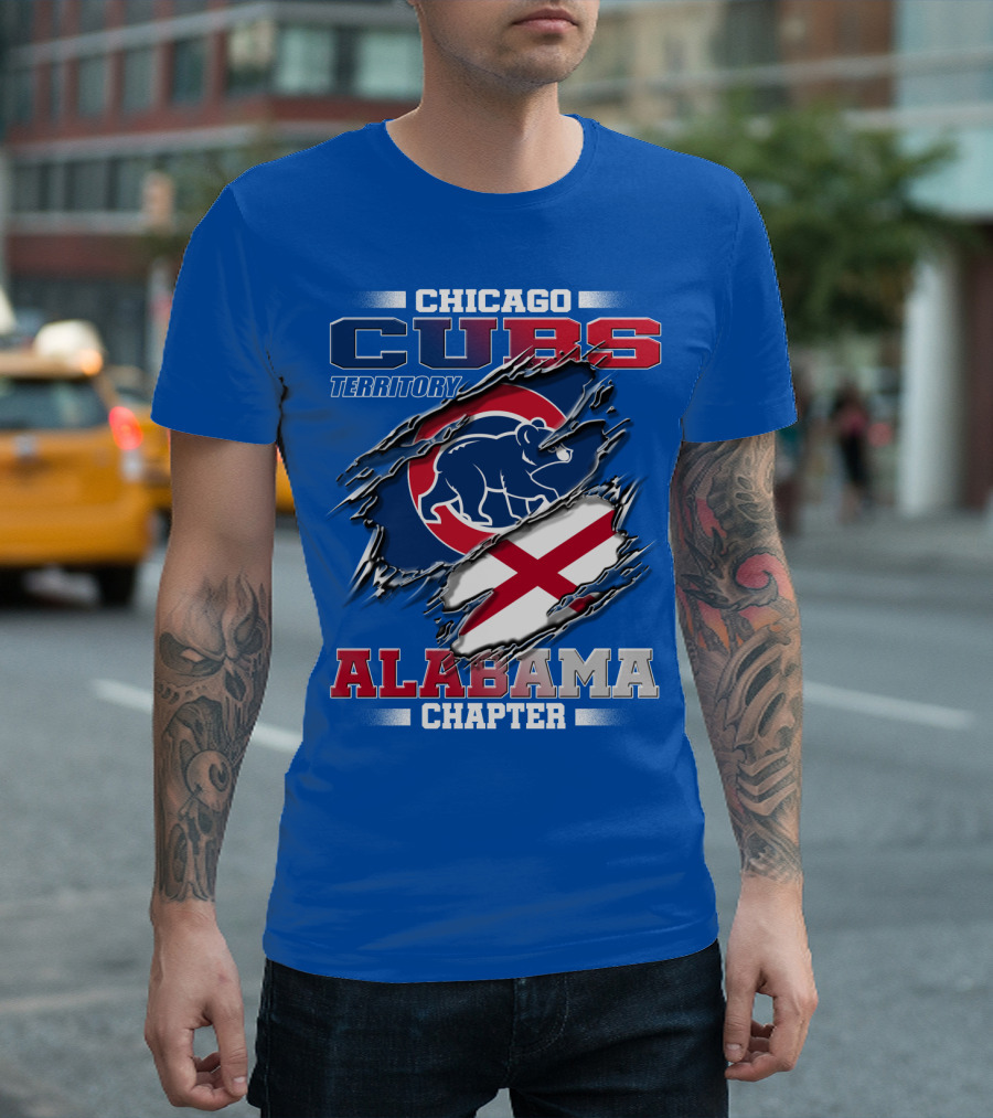 Chicago Cubs Territory Alabama Chapter T-Shirt