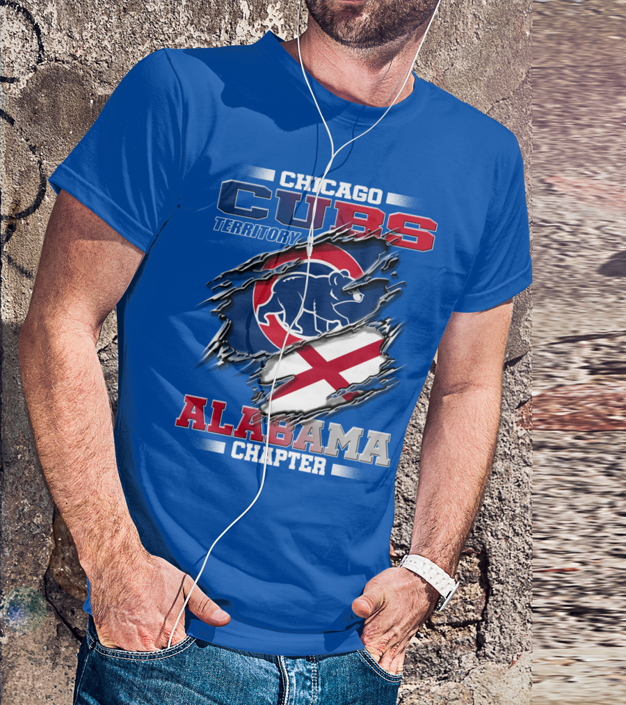 Chicago Cubs Territory Alabama Chapter T-Shirt