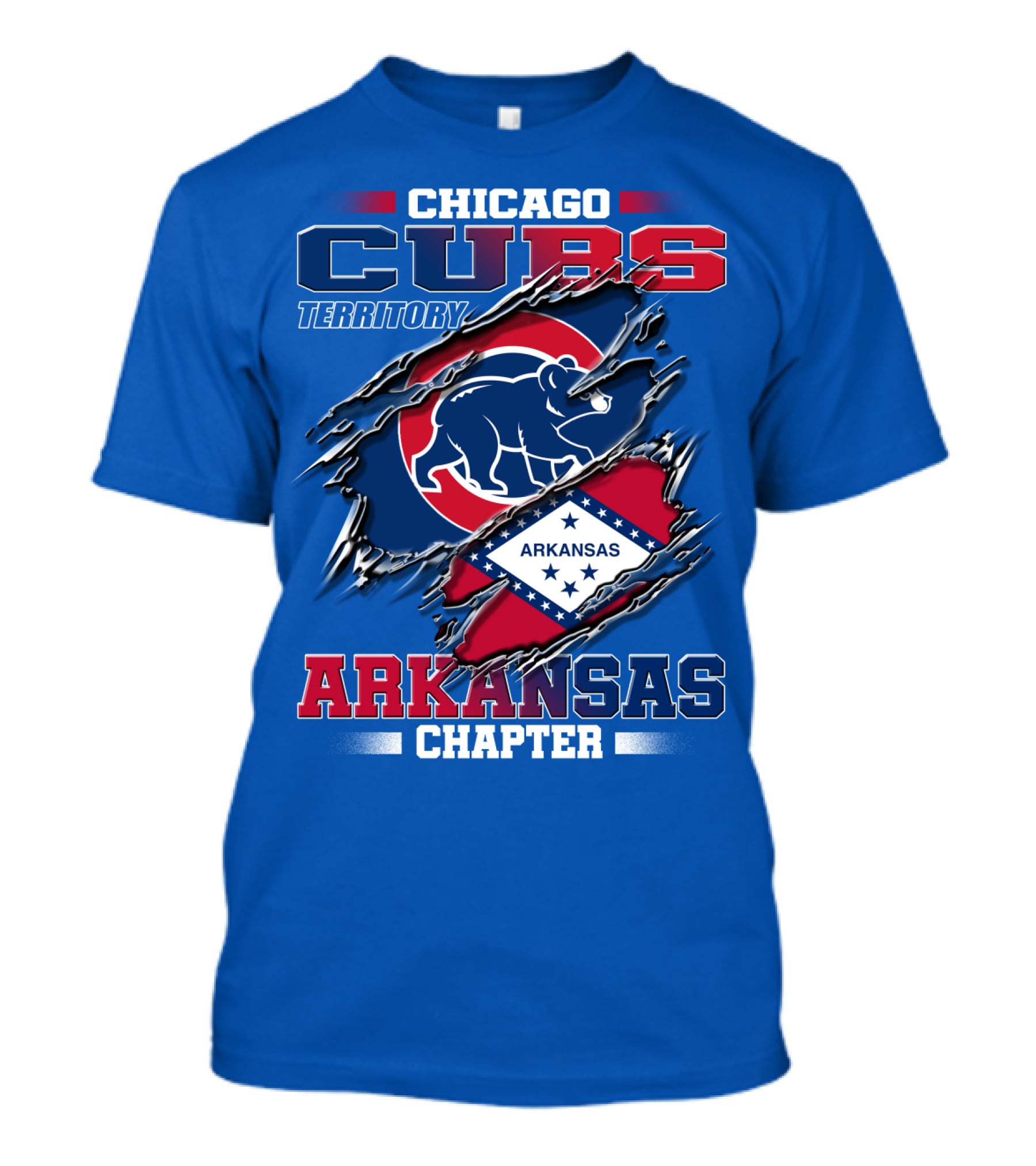 Chicago Cubs Territory Arkansas Chapter T-Shirt