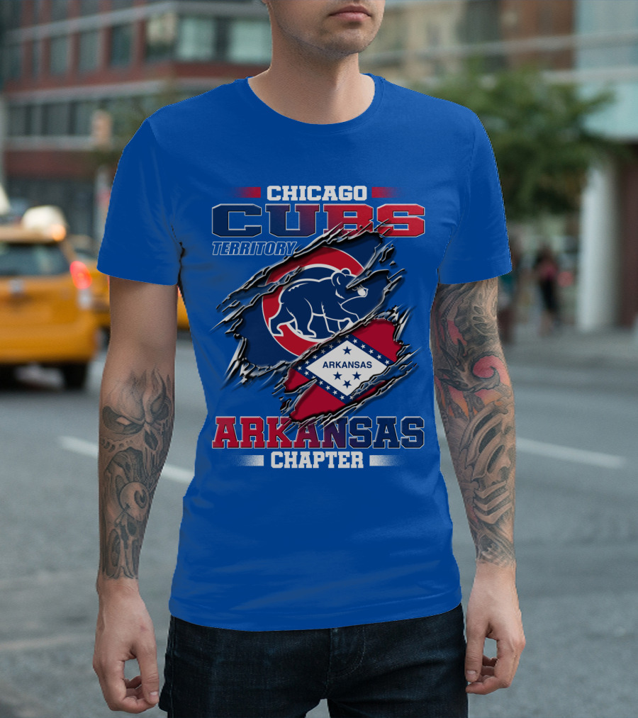 Chicago Cubs Territory Arkansas Chapter T-Shirt