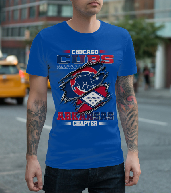 Chicago Cubs Territory Arkansas Chapter T-Shirt