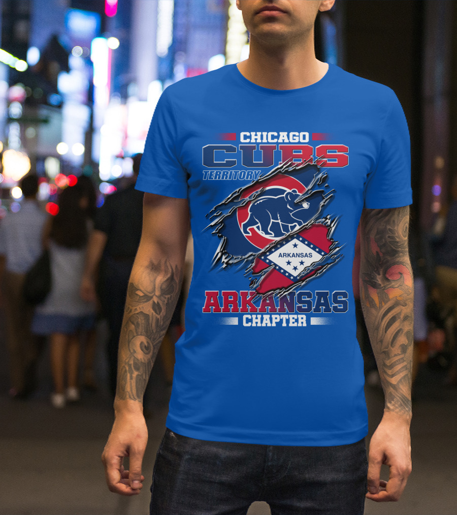 Chicago Cubs Territory Arkansas Chapter T-Shirt