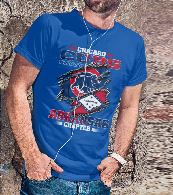 Chicago Cubs Territory Arkansas Chapter T-Shirt