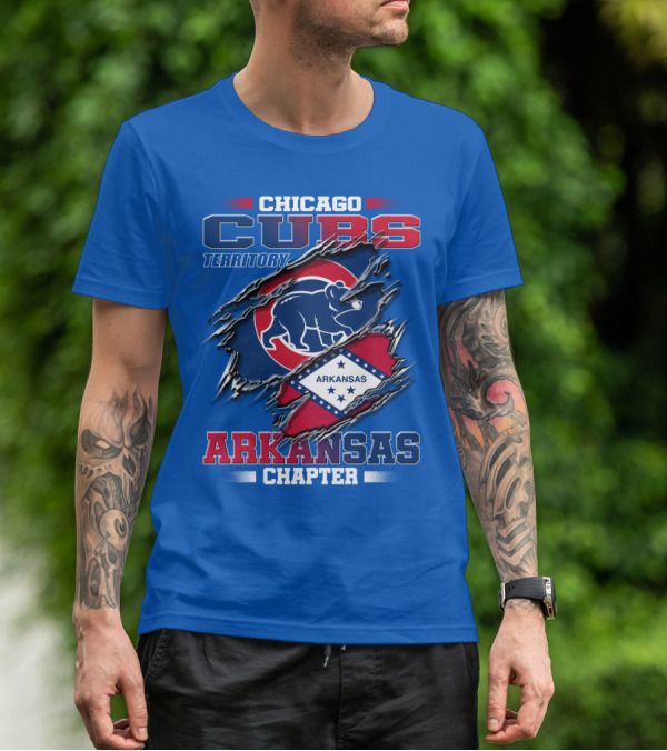 Chicago Cubs Territory Arkansas Chapter T-Shirt