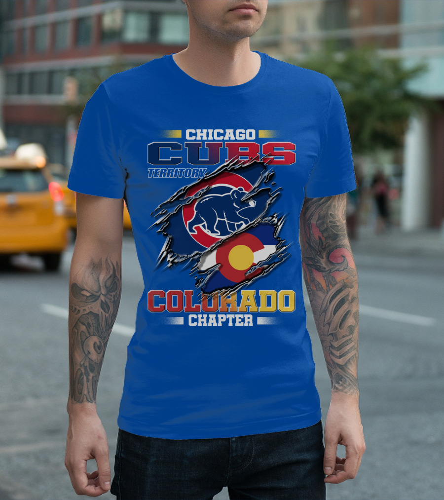 Chicago Cubs Territory Colorado Chapter T-Shirt
