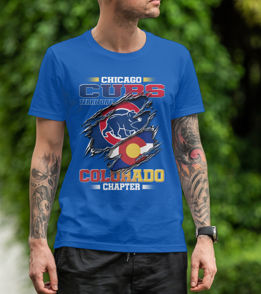 Chicago Cubs Territory Colorado Chapter T-Shirt