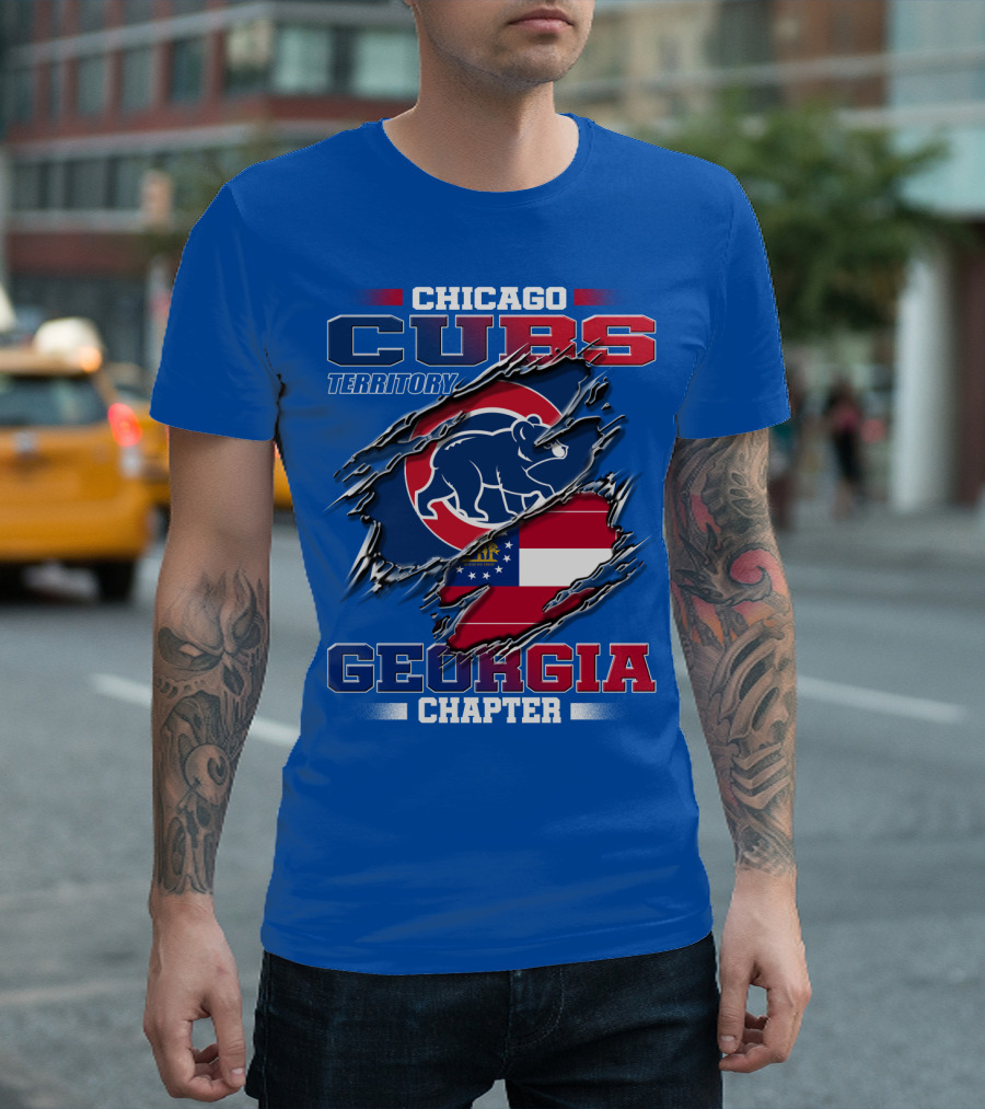 Chicago Cubs Territory Georgia Chapter T-Shirt