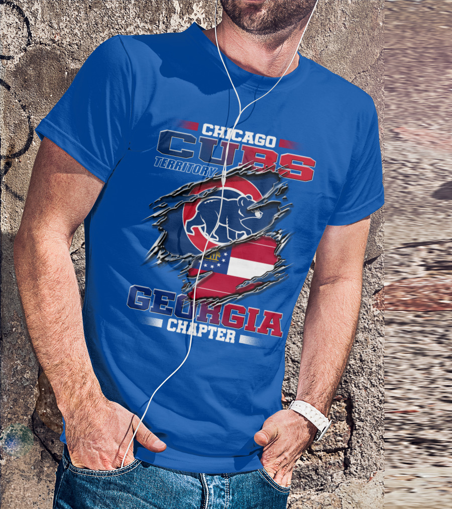 Chicago Cubs Territory Georgia Chapter T-Shirt