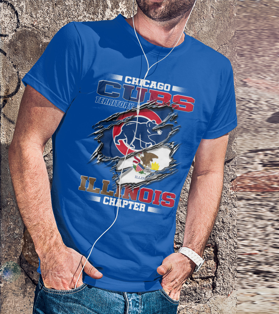 Chicago Cubs Territory Illinois Chapter T-Shirt