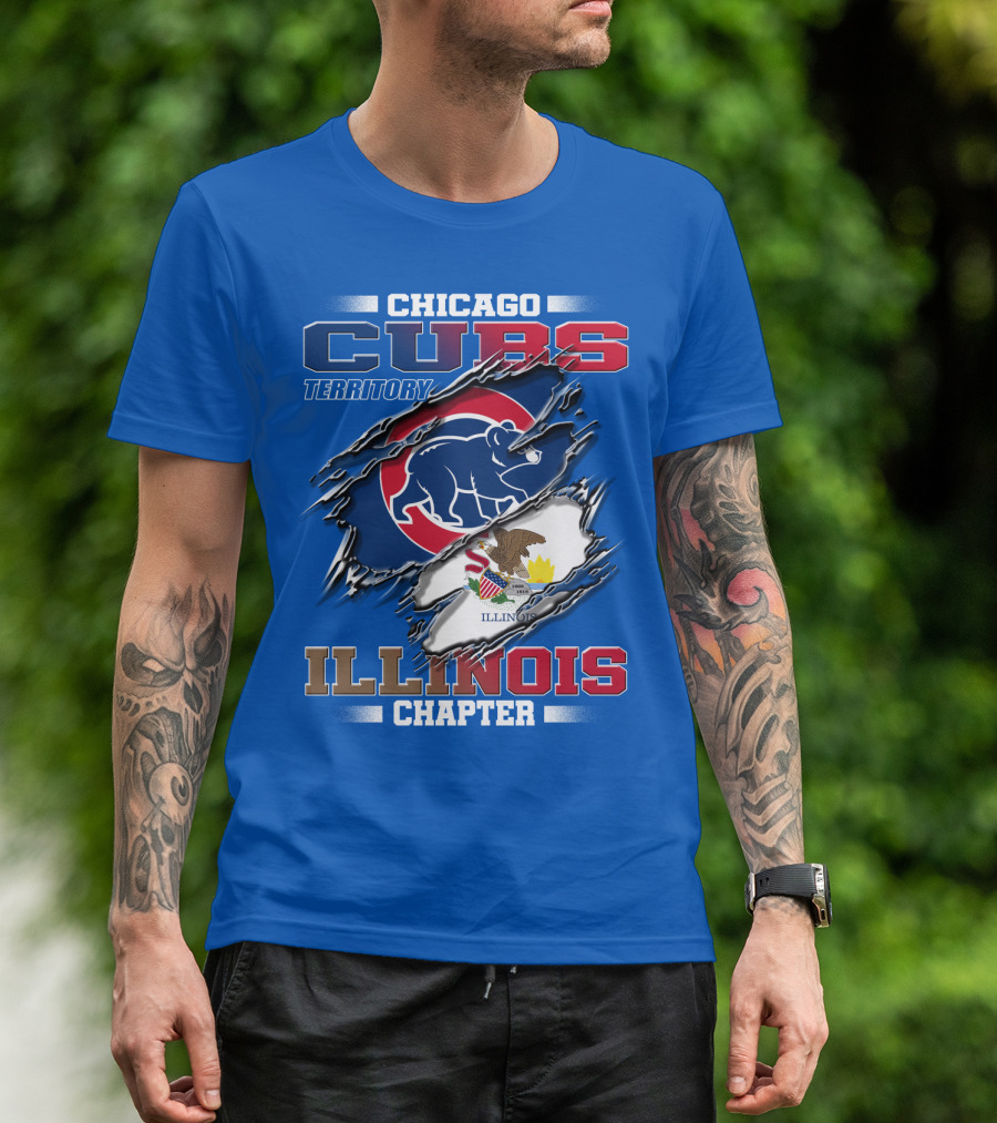 Chicago Cubs Territory Illinois Chapter T-Shirt