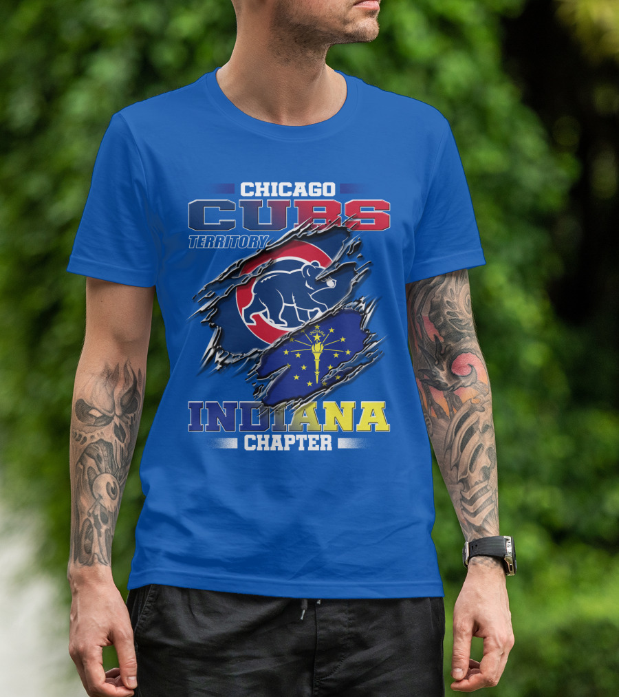 Chicago Cubs Territory Indiana Chapter T-Shirt