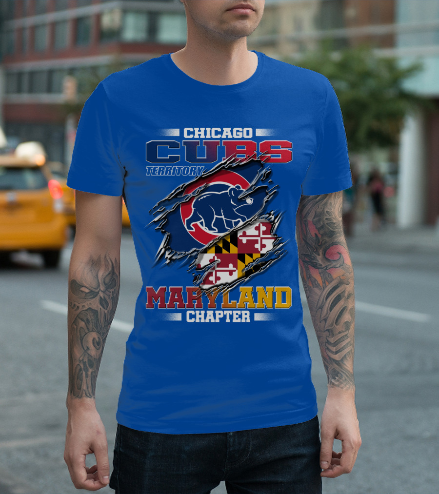 Chicago Cubs Territory Maryland Chapter T-Shirt