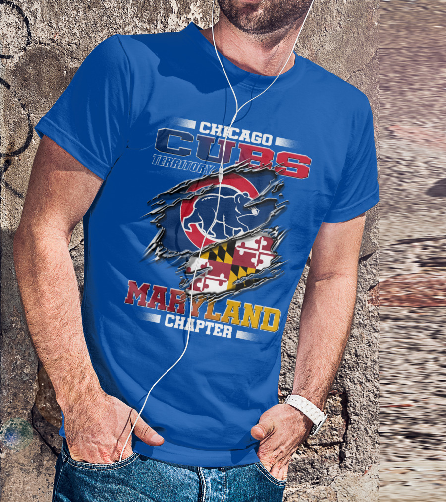 Chicago Cubs Territory Maryland Chapter T-Shirt