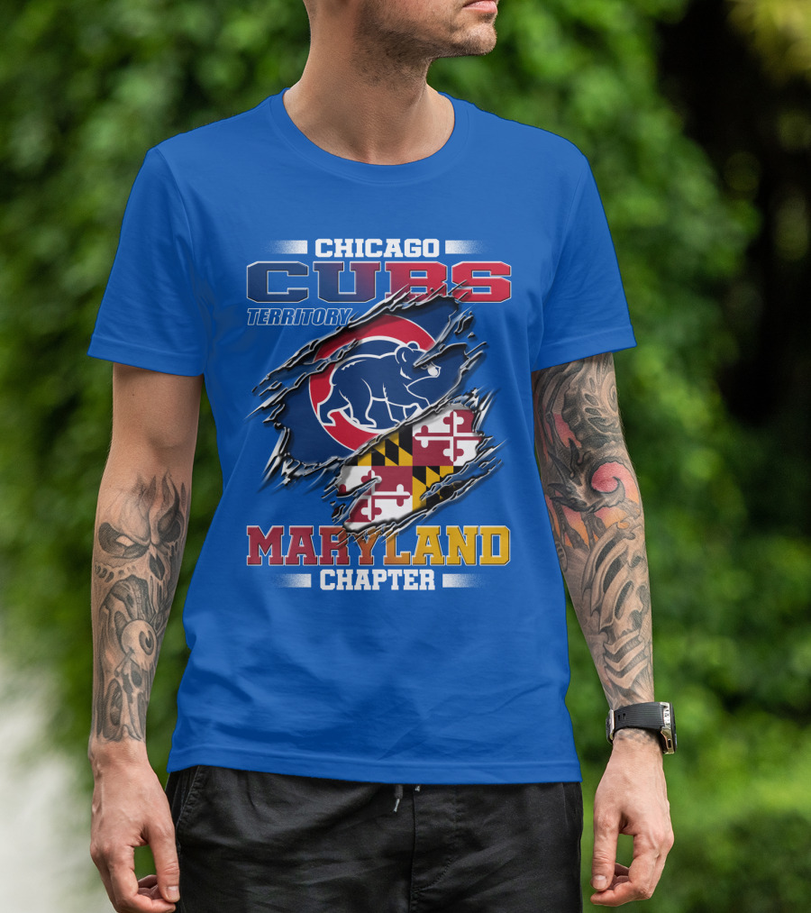 Chicago Cubs Territory Maryland Chapter T-Shirt