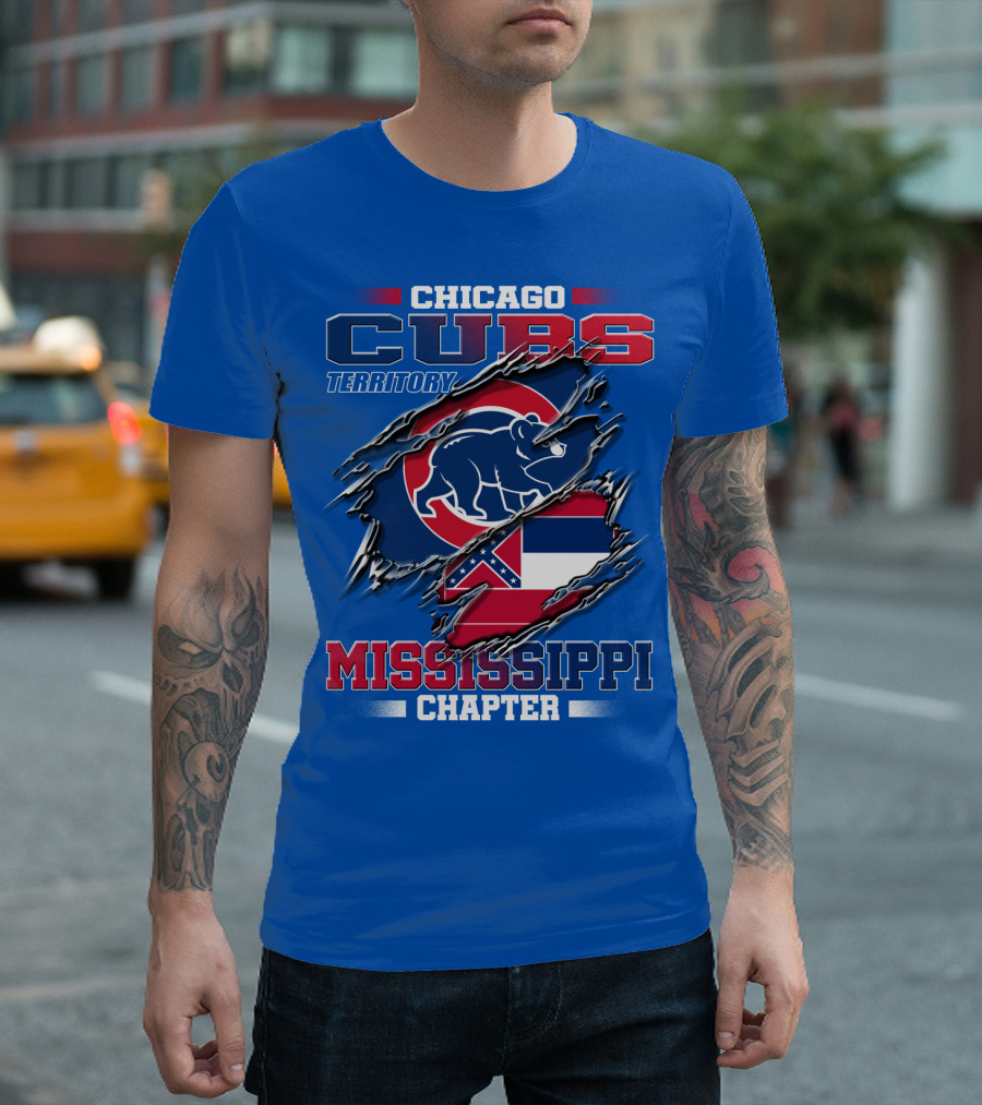 Chicago Cubs Territory Mississippi Chapter T-Shirt