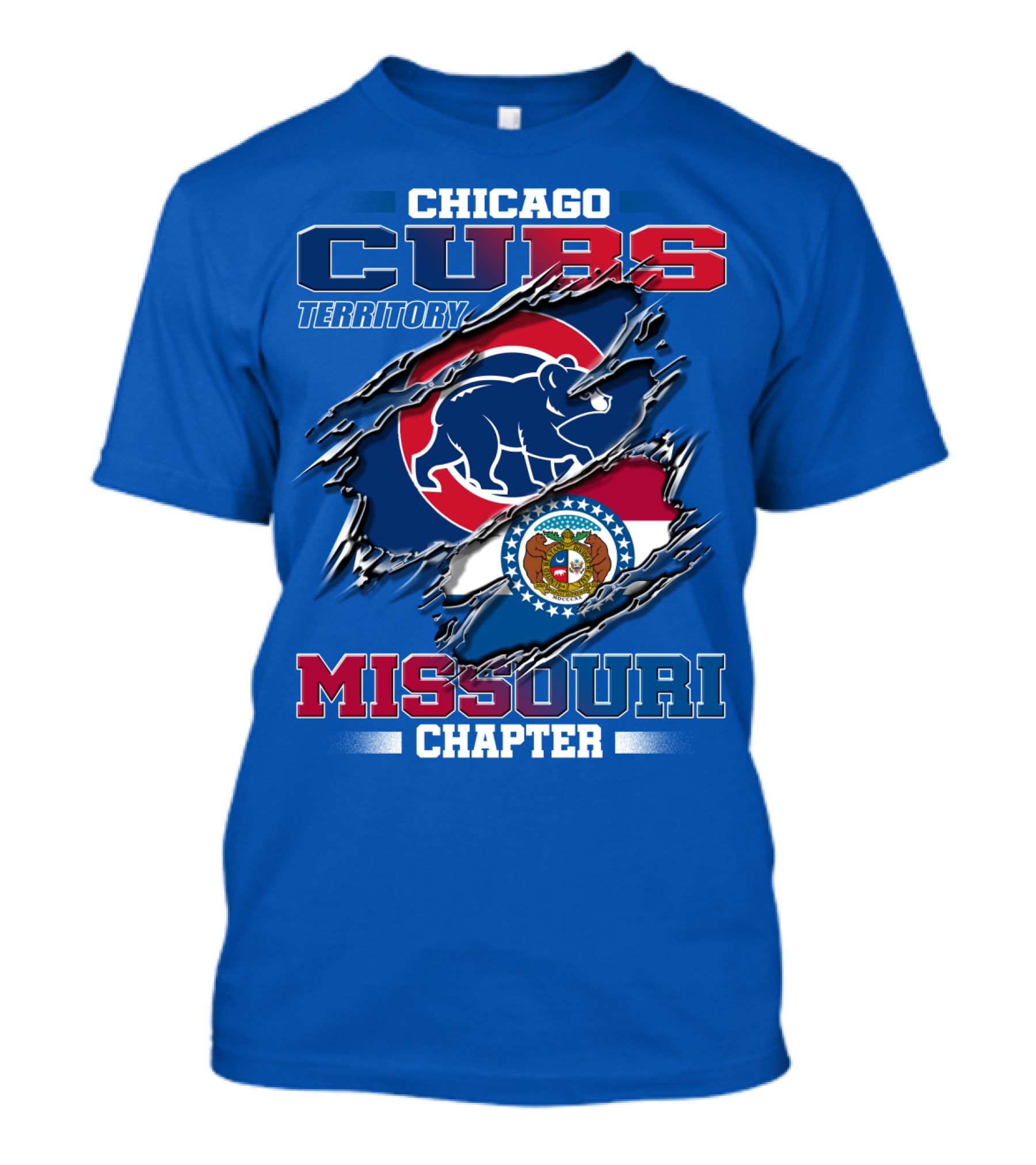 CHICAGO CUBS TERRITORY MISSOURI CHAPTER T-Shirt