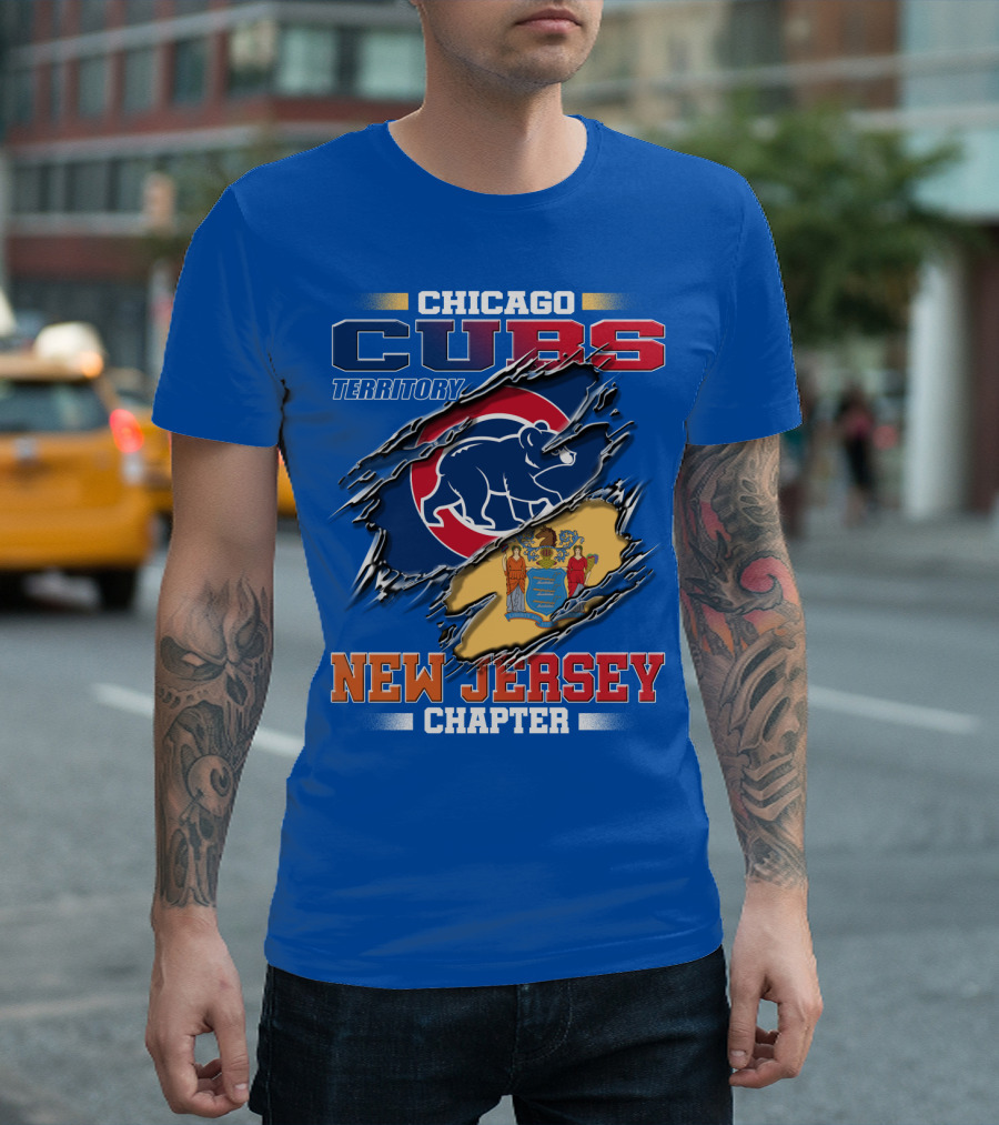 CHICAGO CUBS TERRITORY NEW JERSEY CHAPTER T-Shirt
