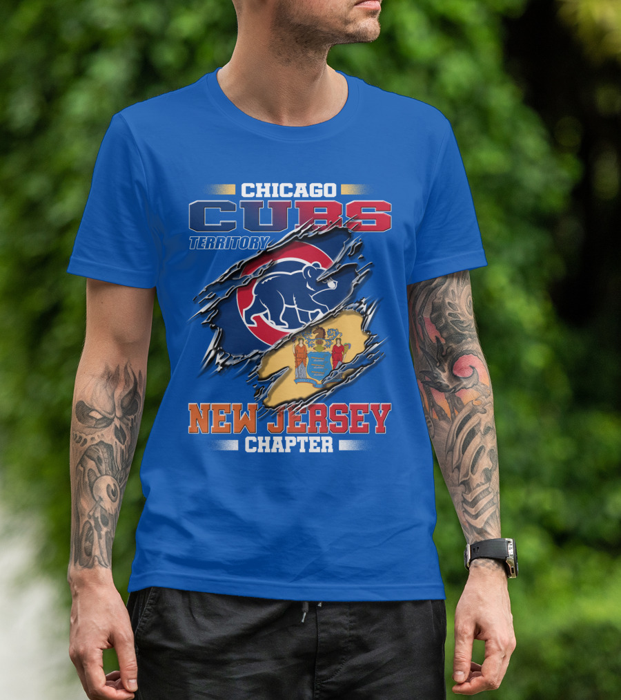 CHICAGO CUBS TERRITORY NEW JERSEY CHAPTER T-Shirt