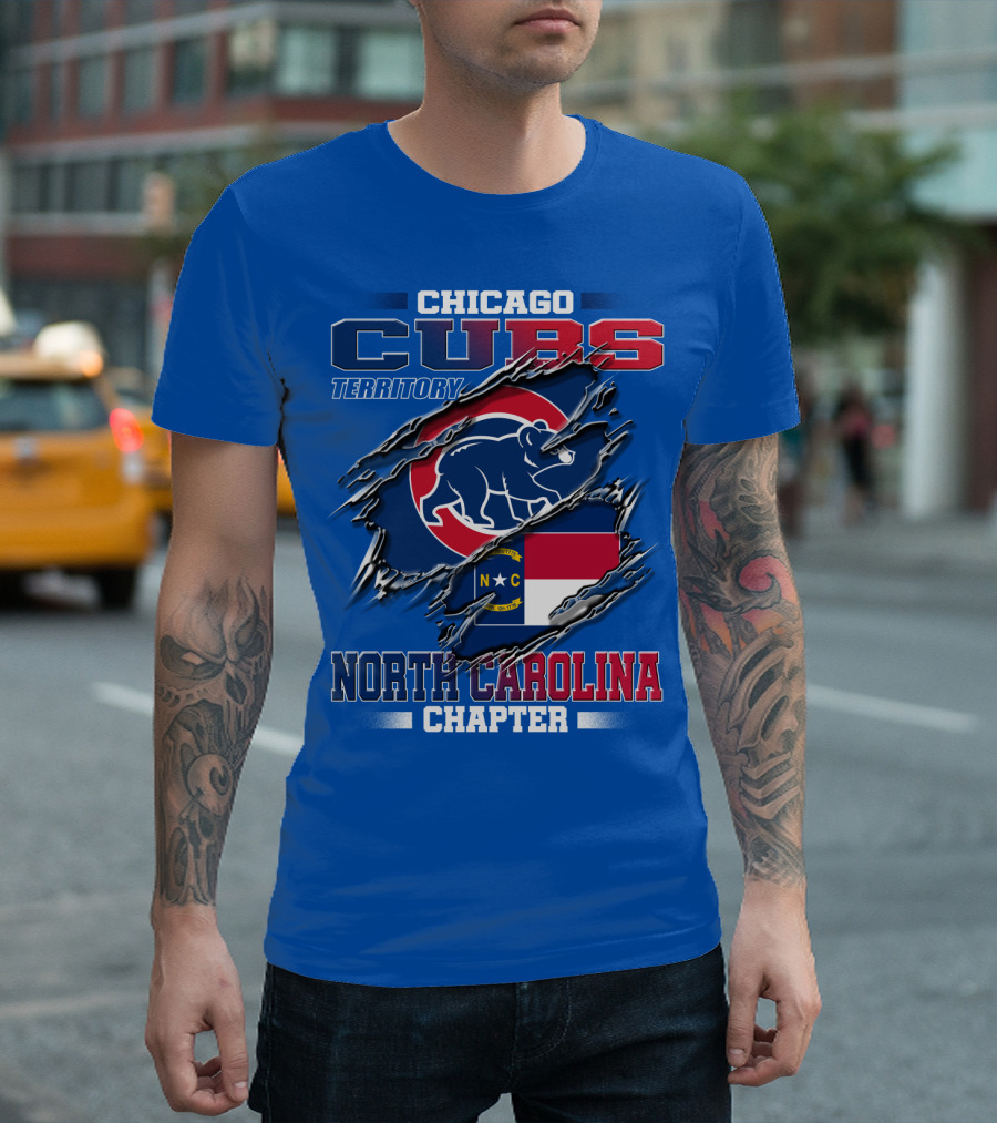 Chicago Cubs Territory North Carolina Chapter T-Shirt