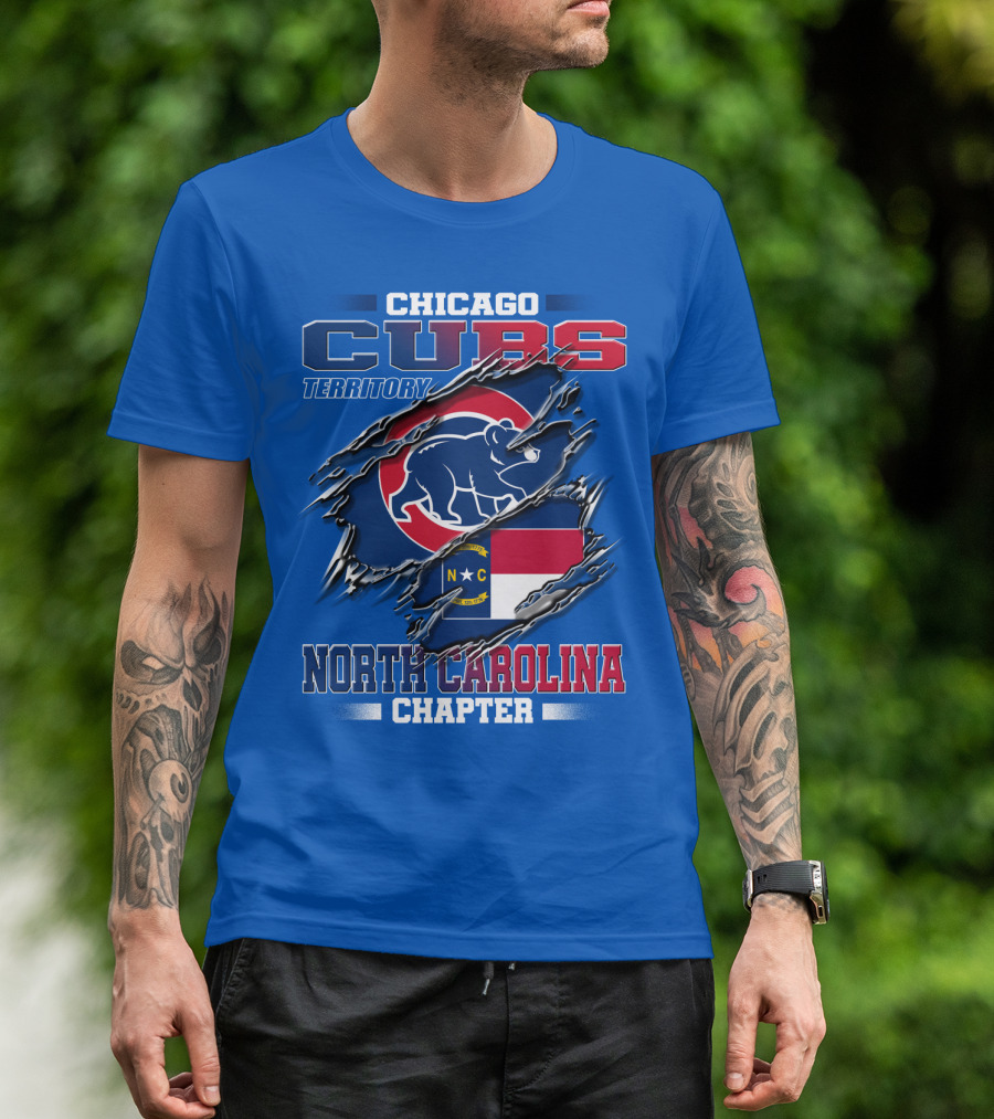 Chicago Cubs Territory North Carolina Chapter T-Shirt