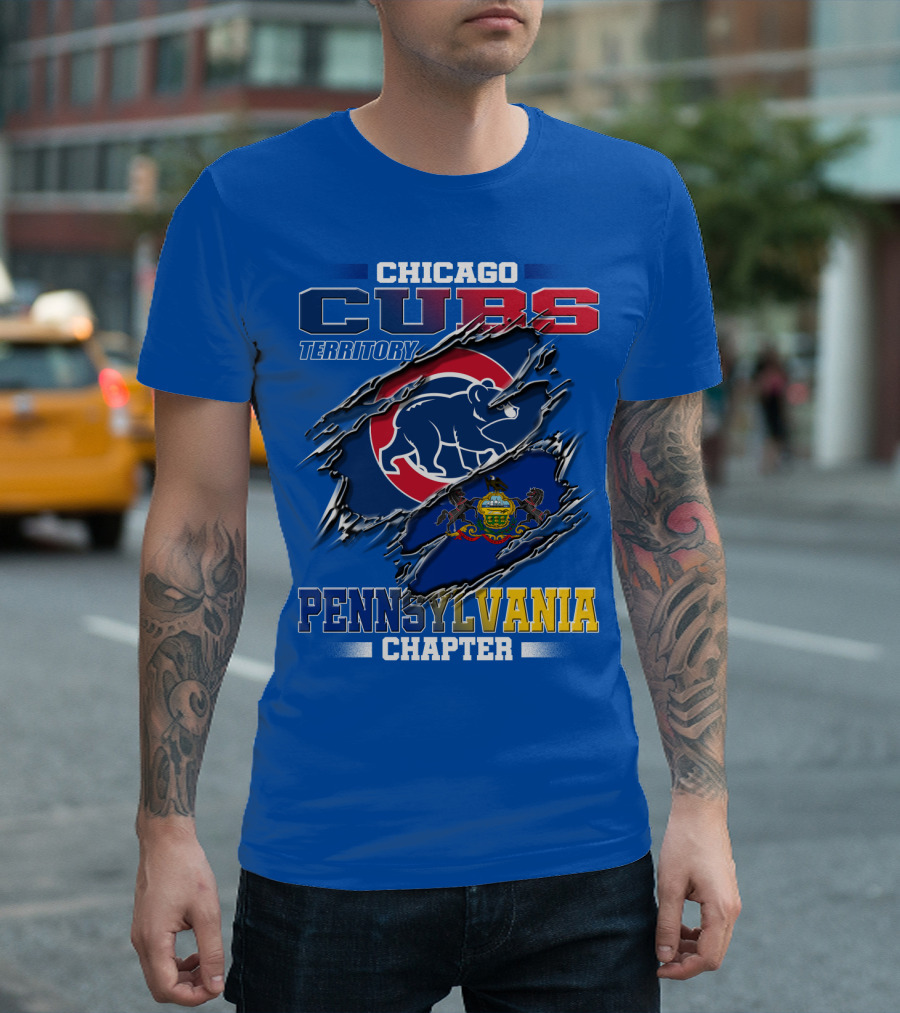 Chicago Cubs Territory Pennsylvania Chapter T-Shirt