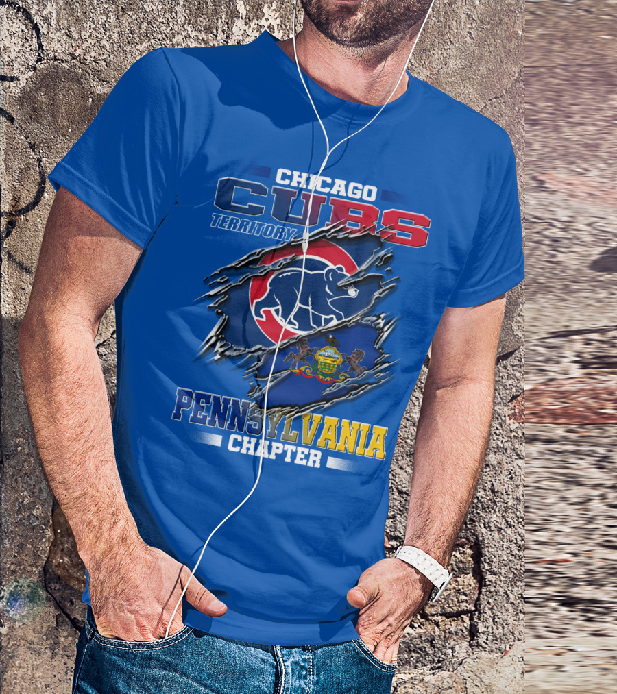 Chicago Cubs Territory Pennsylvania Chapter T-Shirt