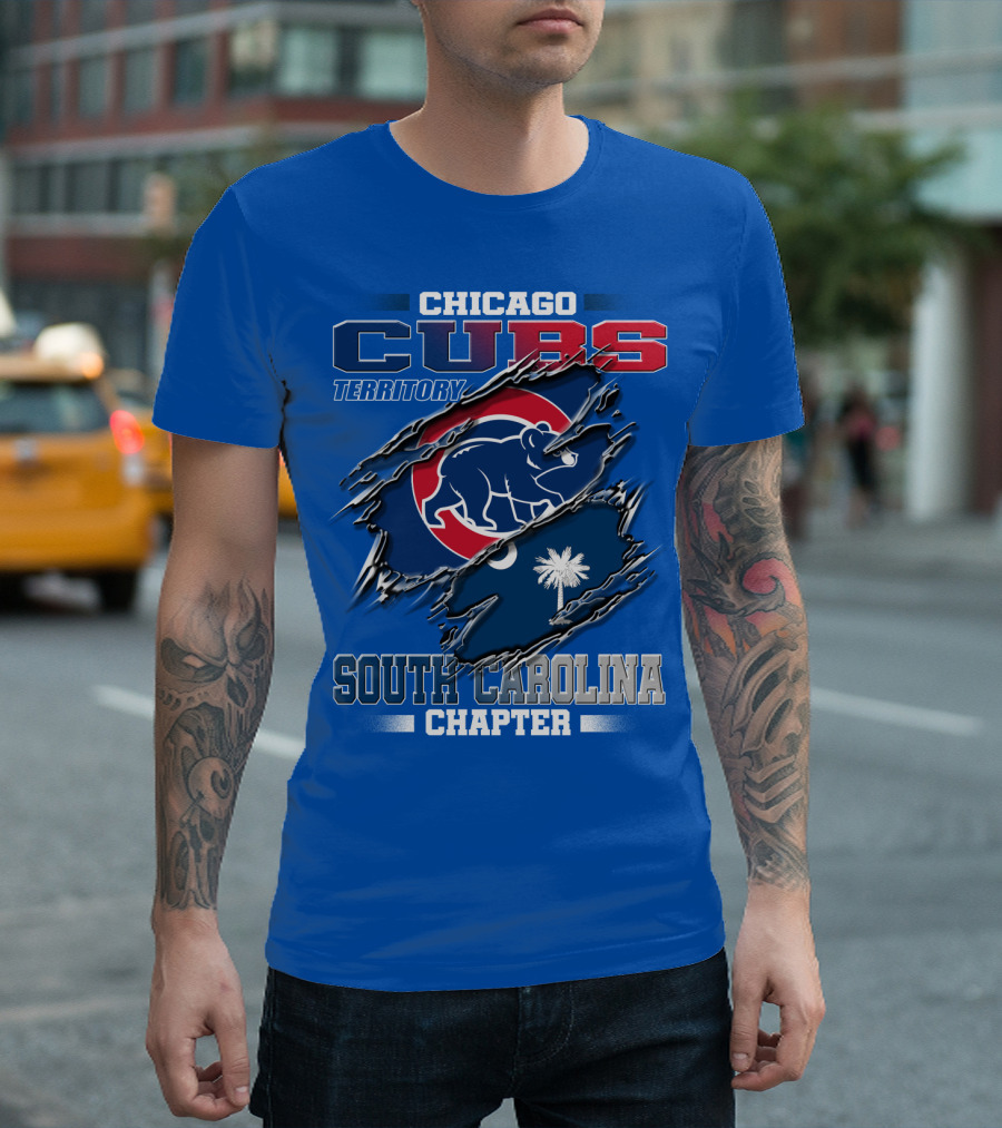 Chicago Cubs Territory South Carolina Chapter T-Shirt