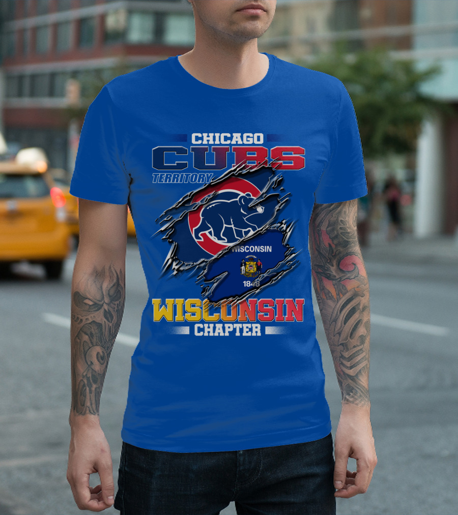 Chicago Cubs Territory Wisconsin Chapter T-Shirt