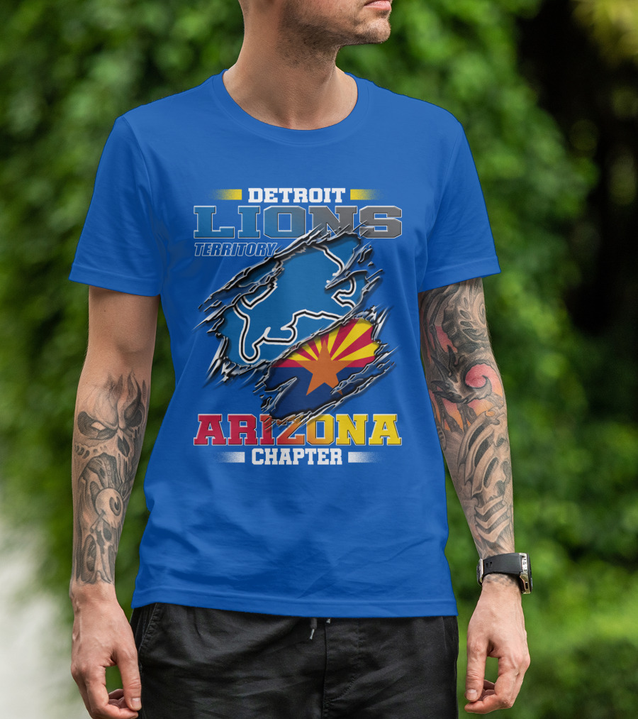 DETROIT LIONS TERRITORY ARIZONA CHAPTER T-Shirt