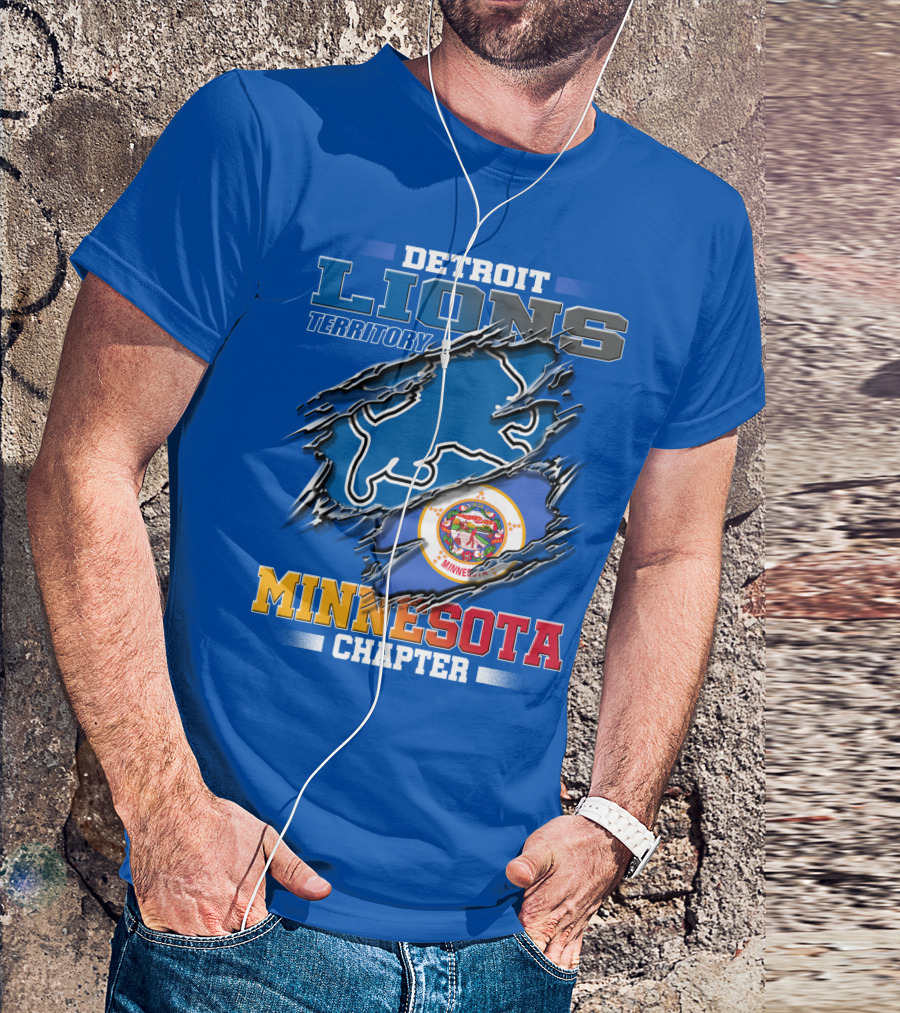 DETROIT LIONS TERRITORY MINNESOTA CHAPTER T-Shirt