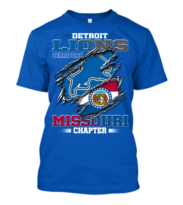 DETROIT LIONS TERRITORY MISSOURI CHAPTER T-Shirt