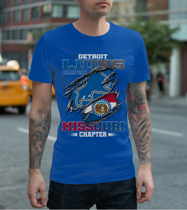 DETROIT LIONS TERRITORY MISSOURI CHAPTER T-Shirt