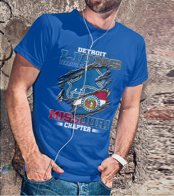 DETROIT LIONS TERRITORY MISSOURI CHAPTER T-Shirt
