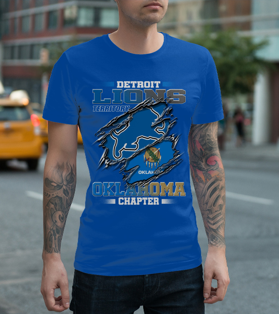 DETROIT LIONS TERRITORY OKLAHOMA CHAPTER T-Shirt
