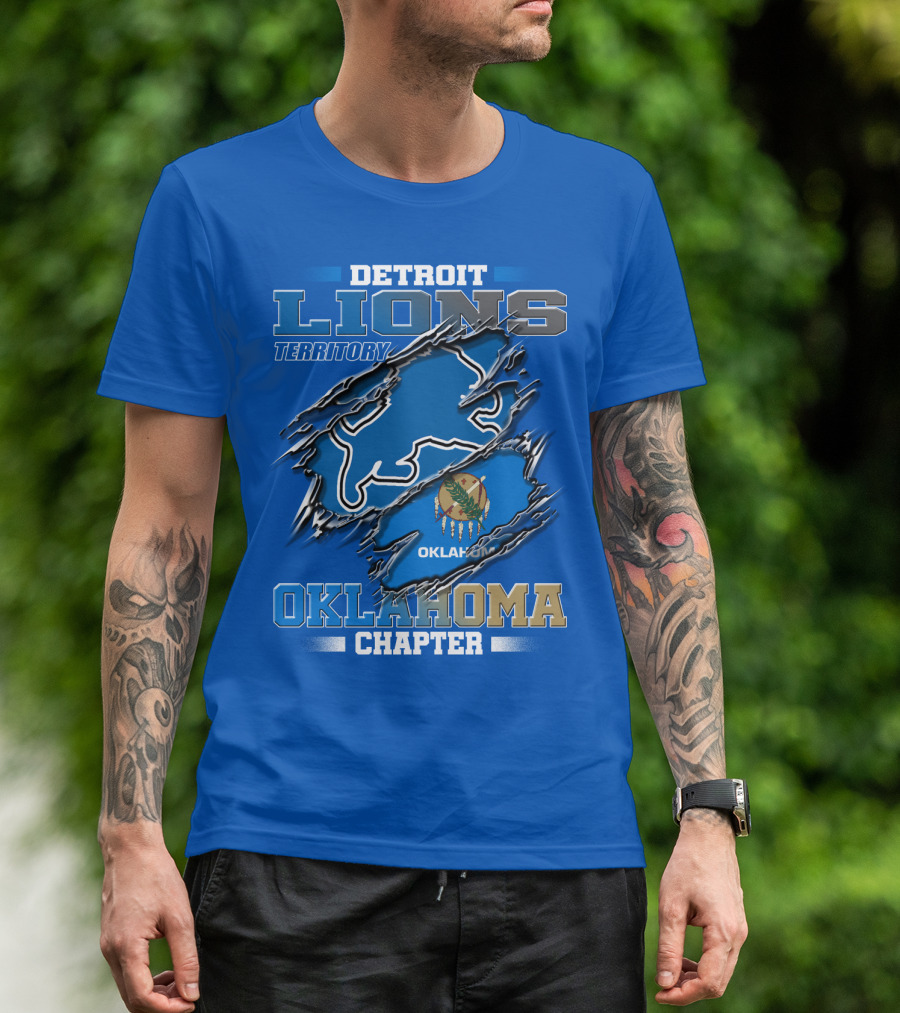 DETROIT LIONS TERRITORY OKLAHOMA CHAPTER T-Shirt