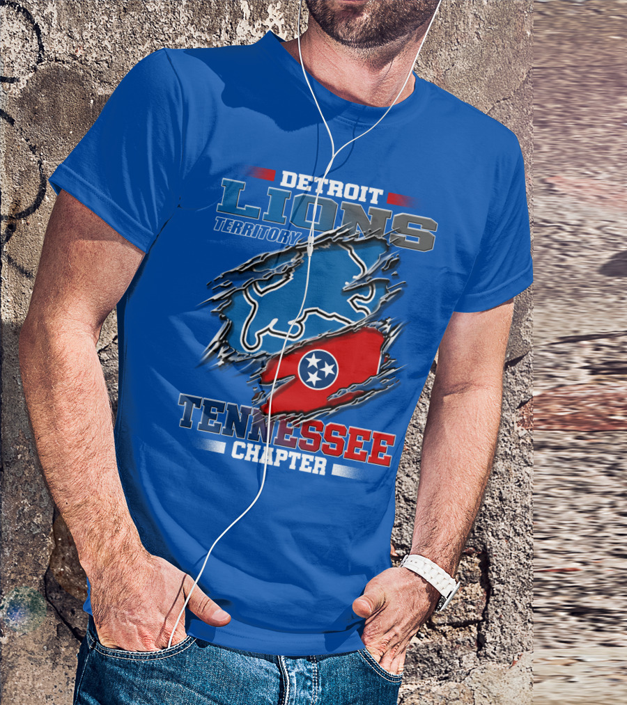 Detroit Lions Territory Tennessee Chapter T-Shirt