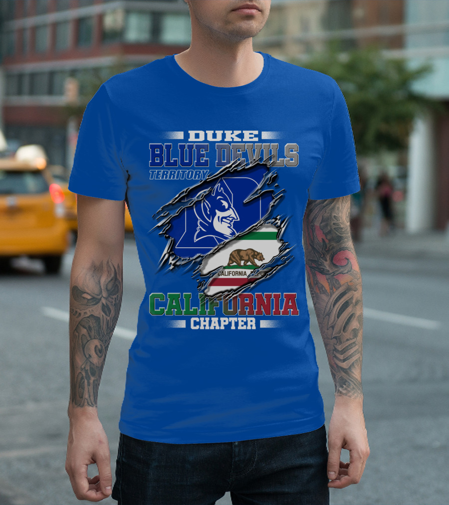 DUKE BLUE DEVILS TERRITORY CALIFORNIA CHAPTER T-Shirt