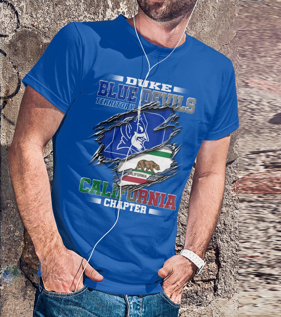 DUKE BLUE DEVILS TERRITORY CALIFORNIA CHAPTER T-Shirt
