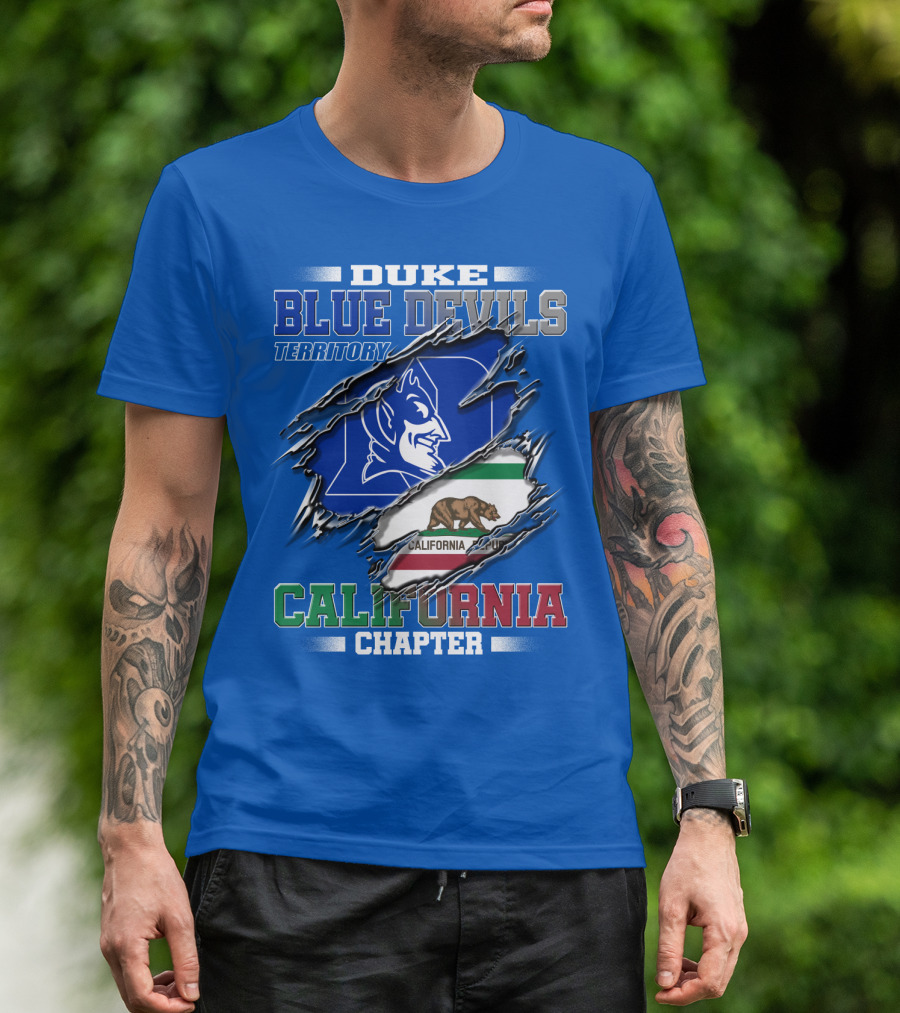 DUKE BLUE DEVILS TERRITORY CALIFORNIA CHAPTER T-Shirt