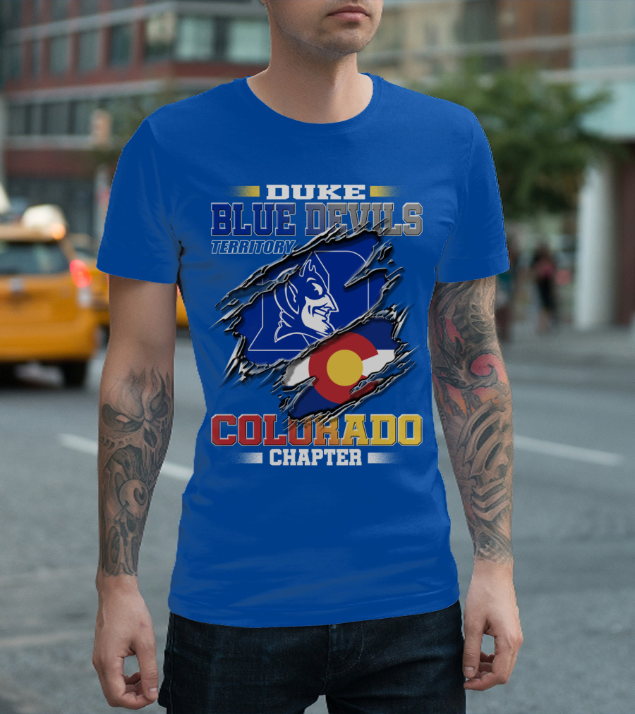 DUKE BLUE DEVILS TERRITORY COLORADO CHAPTER T-Shirt