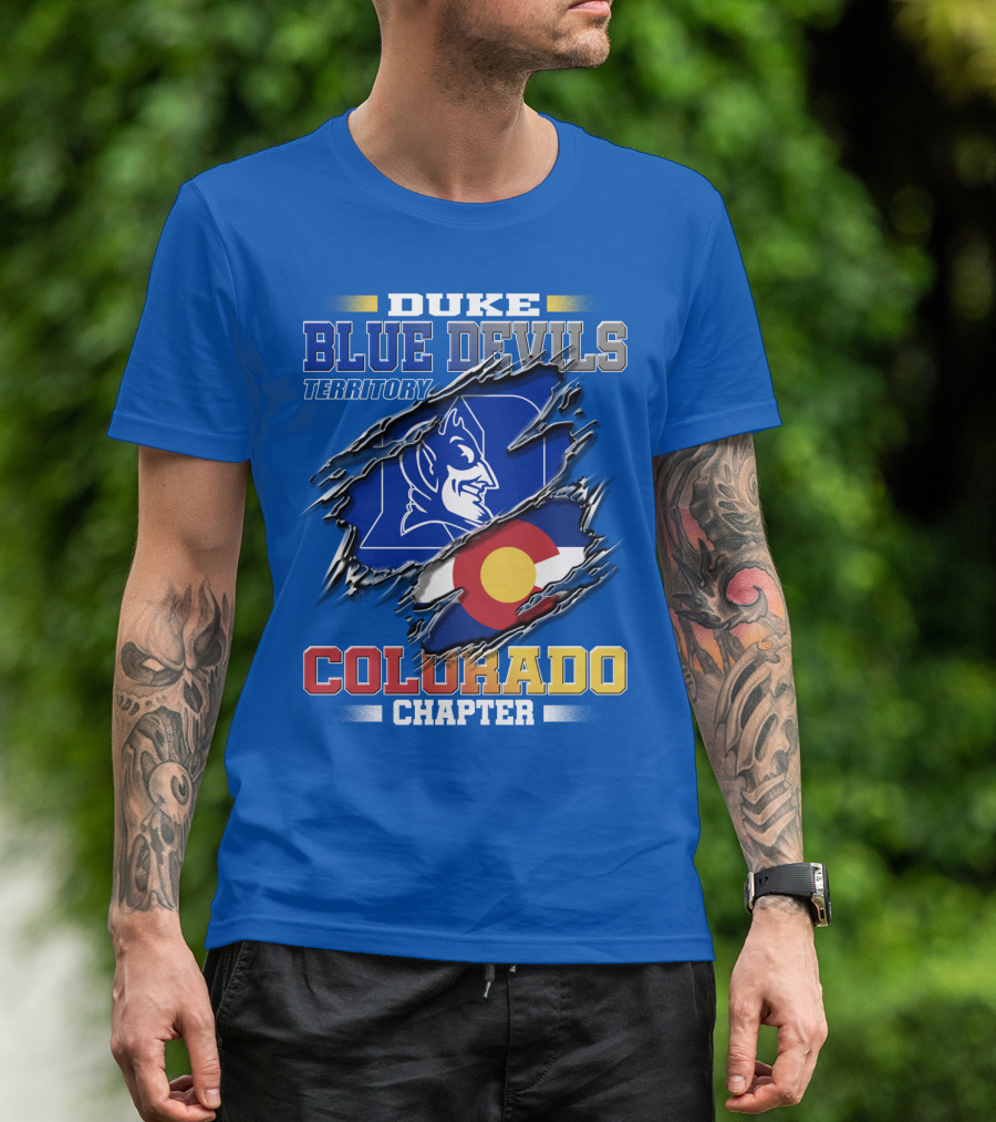 DUKE BLUE DEVILS TERRITORY COLORADO CHAPTER T-Shirt