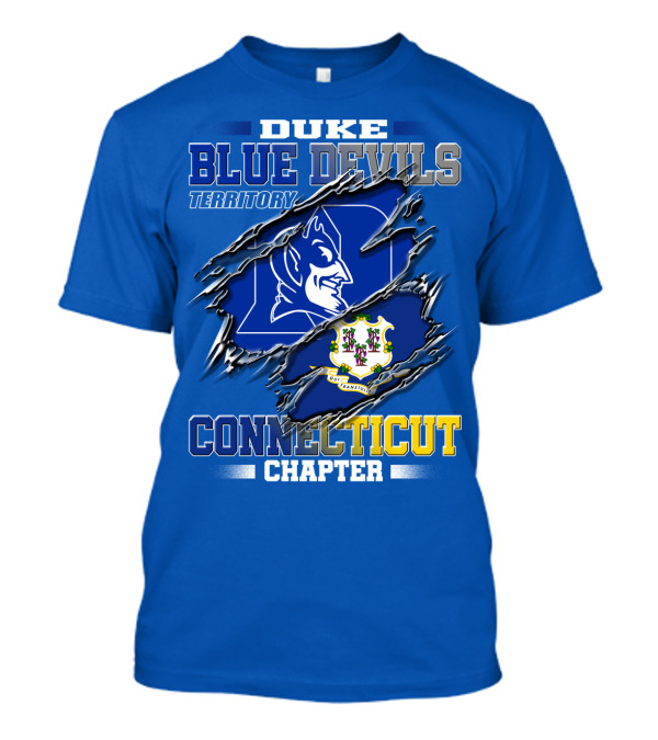 Duke Blue Devils Territory Connecticut Chapter T-Shirt