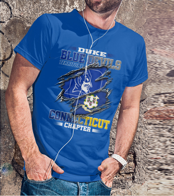 Duke Blue Devils Territory Connecticut Chapter T-Shirt