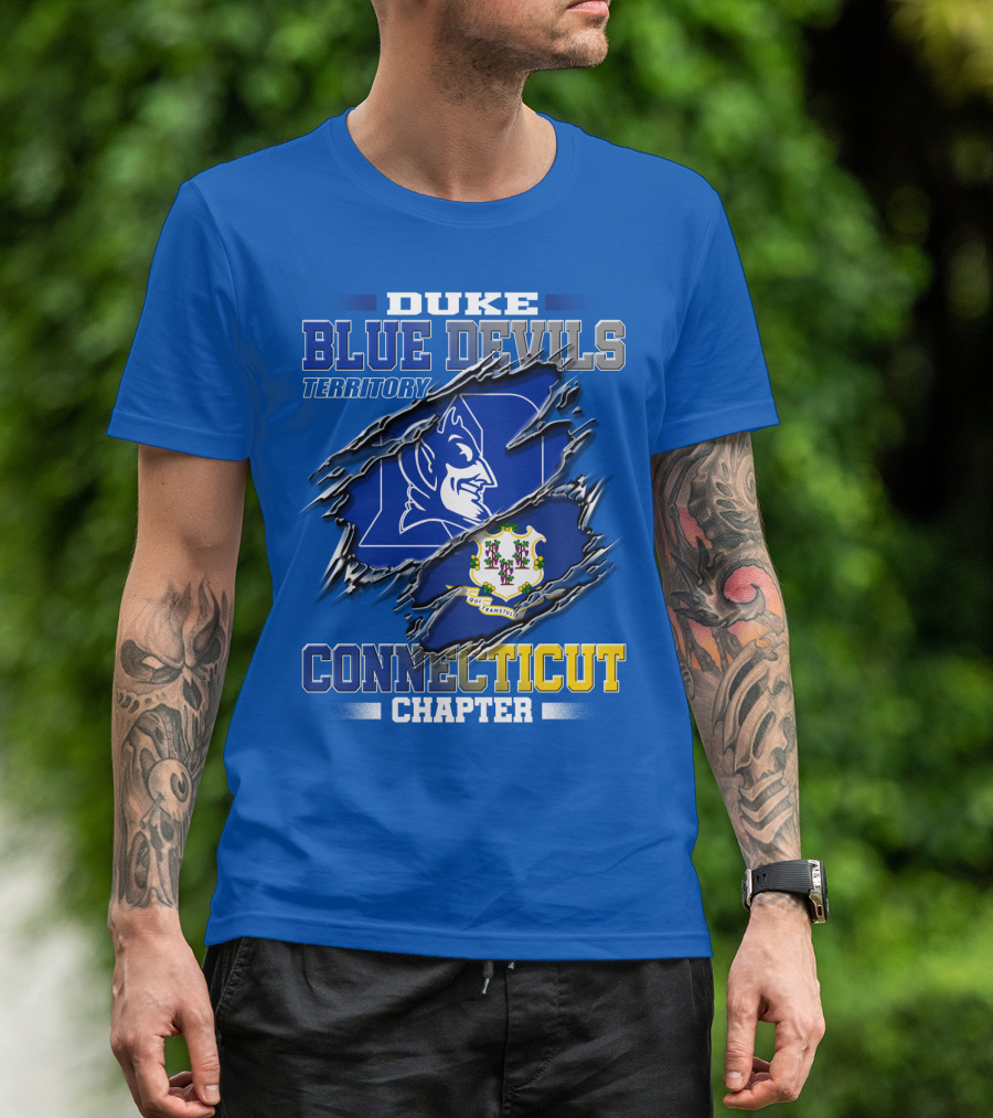 Duke Blue Devils Territory Connecticut Chapter T-Shirt
