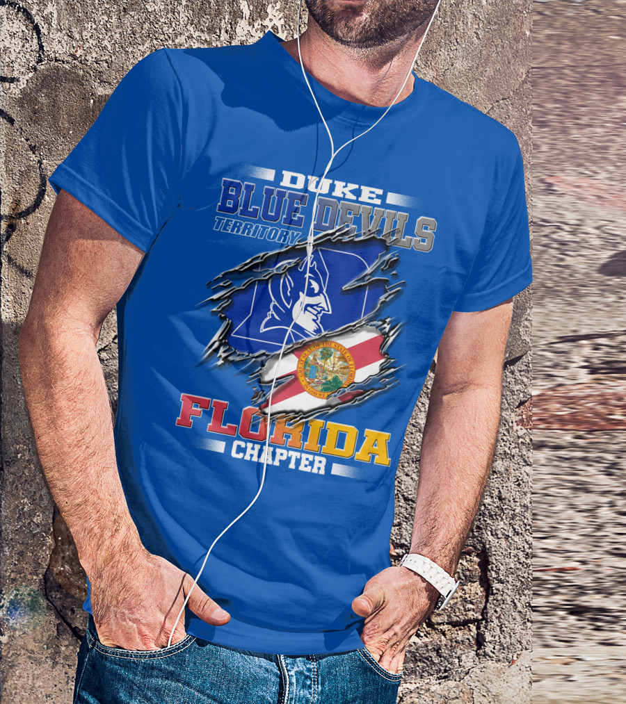 DUKE BLUE DEVILS TERRITORY FLORIDA CHAPTER T-Shirt