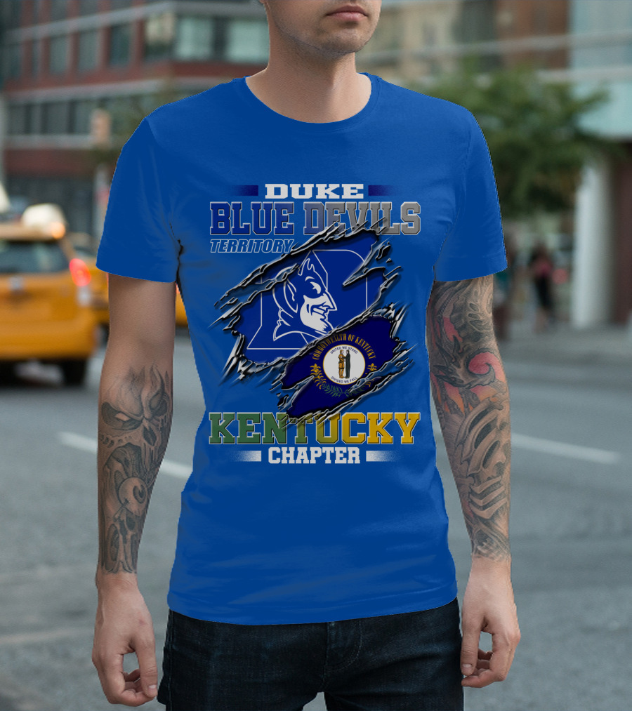 Duke Blue Devils Territory Kentucky Chapter T-Shirt
