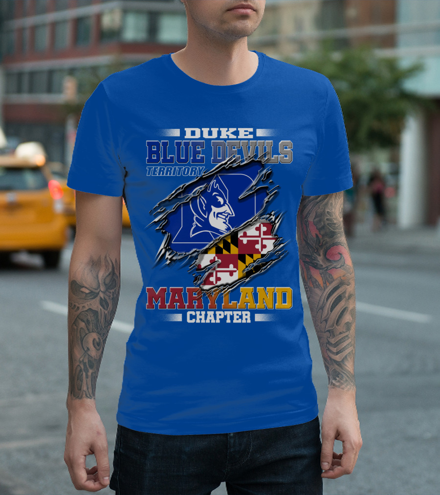 DUKE BLUE DEVILS TERRITORY MARYLAND CHAPTER T-Shirt