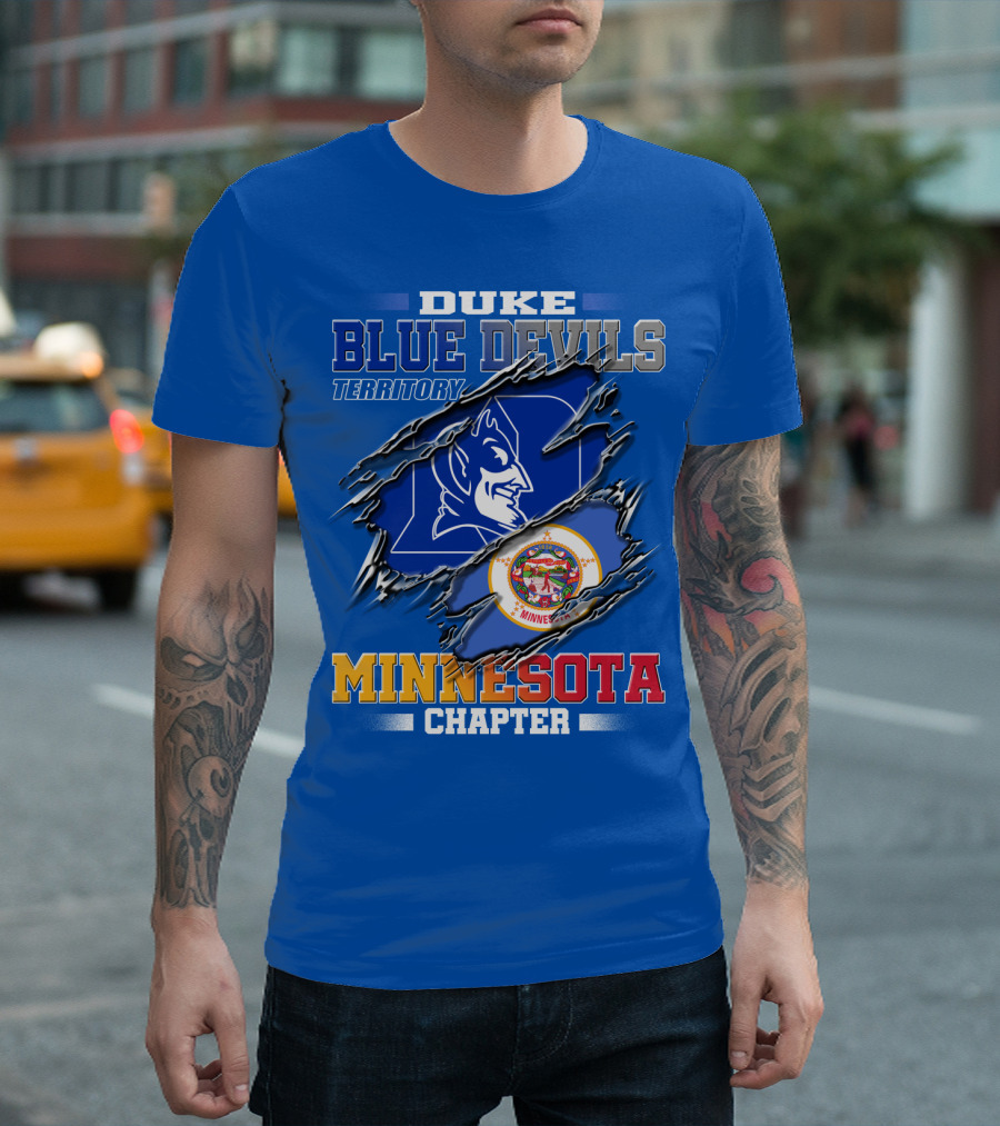 DUKE BLUE DEVILS TERRITORY MINNESOTA CHAPTER T-Shirt