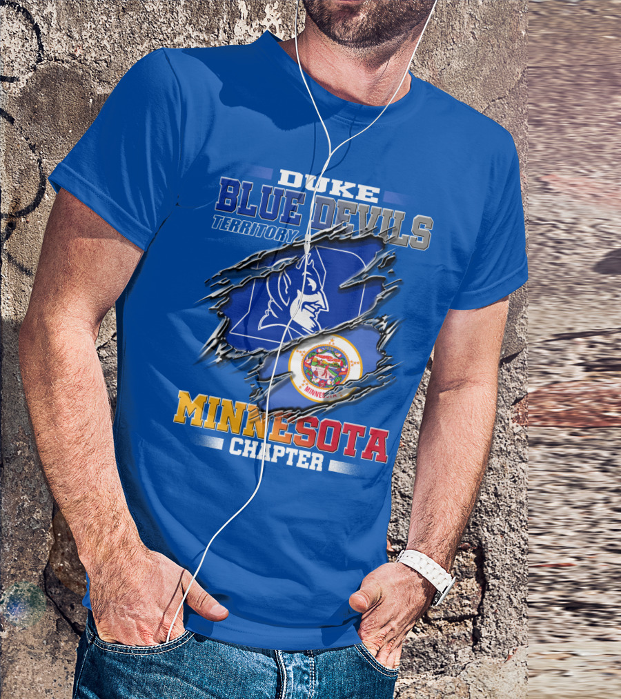 DUKE BLUE DEVILS TERRITORY MINNESOTA CHAPTER T-Shirt